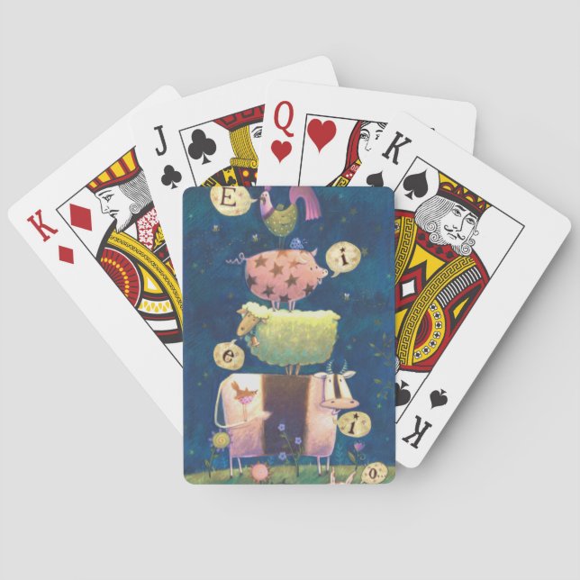 And On This Farm Poker Cards (Back)