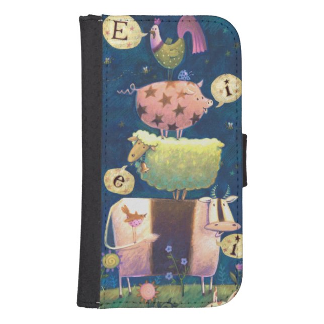 And On This Farm Samsung Galaxy Wallet Case (Front)