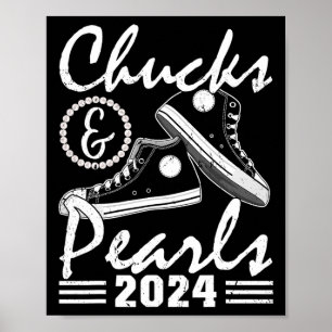 And Pearls Kamala Harris 2024 Usa Election 2024 1 Poster
