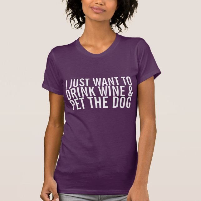 And Pet The Dog Tee (Front)