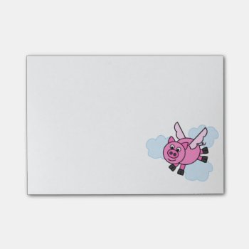 And Pigs Might Fly! Post-it Notes by Imagology at Zazzle