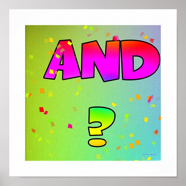 AND ? Poster (Front)