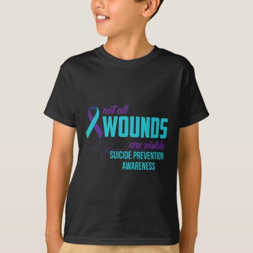 And Purple Ribbon Suicide Prevention Awareness  T_Shirt