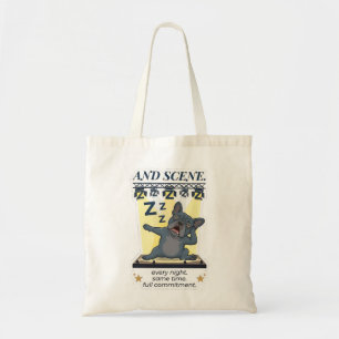 And Scene Funny French Bulldog Tote Bag