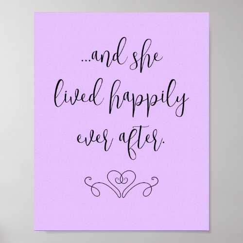 And She Lived Happily Ever After Poster