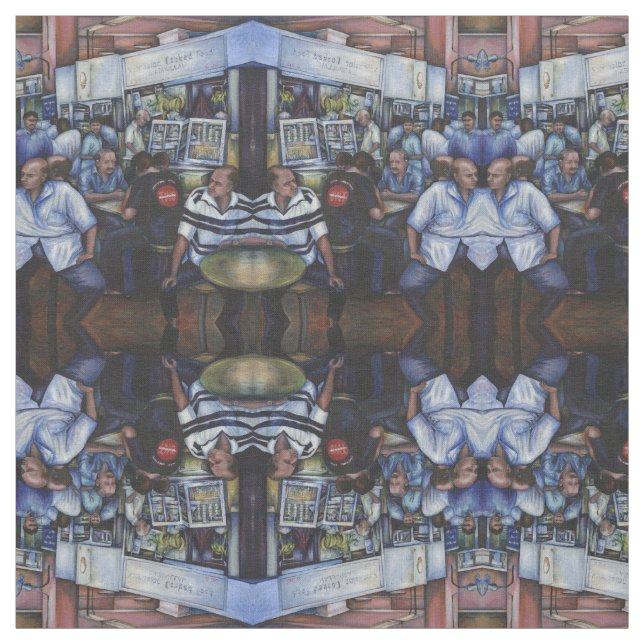 And…She Married the Mailman Fabric (Swatch)