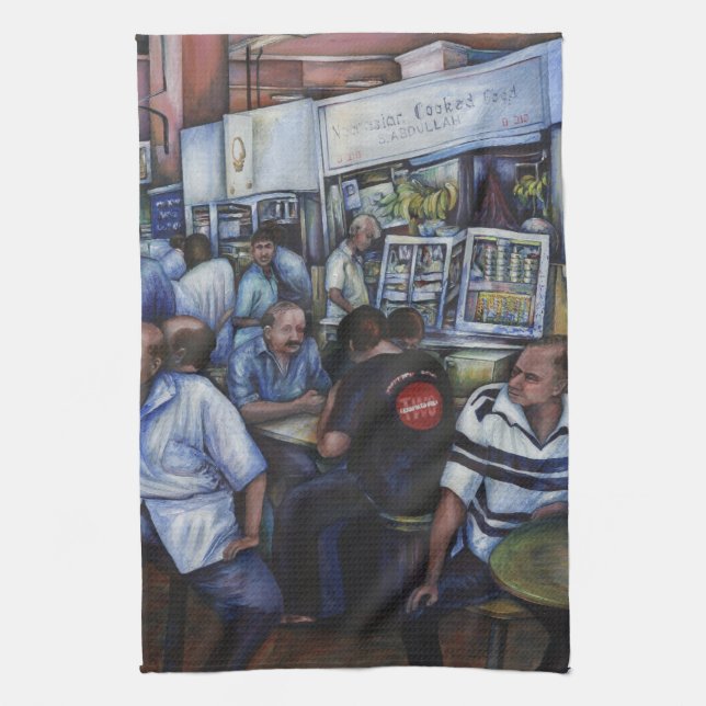 And, She Married the Mailman Kitchen Towel (Vertical)