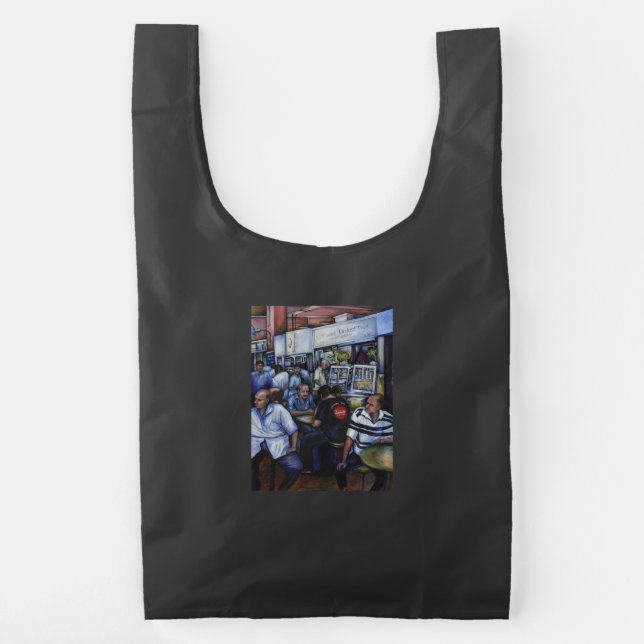 And…She Married the Mailman Reusable Bag (Back)