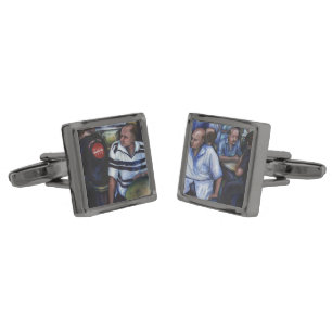 And…She Married the Mailman, Singapore Cufflinks