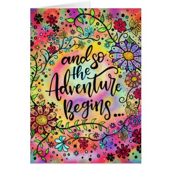 And So The Adventure Begins by Inspirivity at Zazzle
