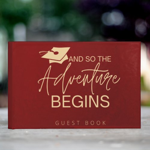 And So The Adventure Begins 2022 Guest Book