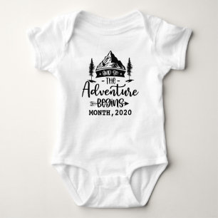 And So The Adventure Begins Baby Bodysuit