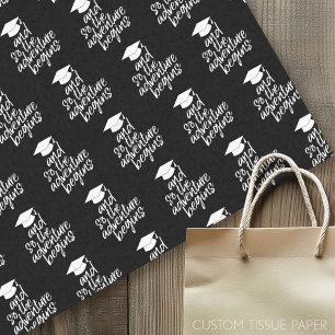 And So The Adventure Begins - Graduation Tissue Paper