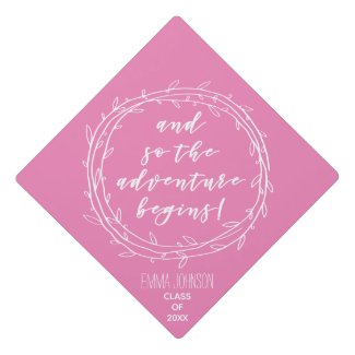 And so the adventure begins - Hot Pink