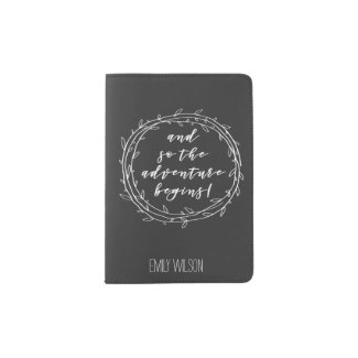 And so the adventure begins - Inspirational Quote