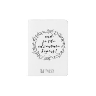And so the adventure begins - Inspirational Quote