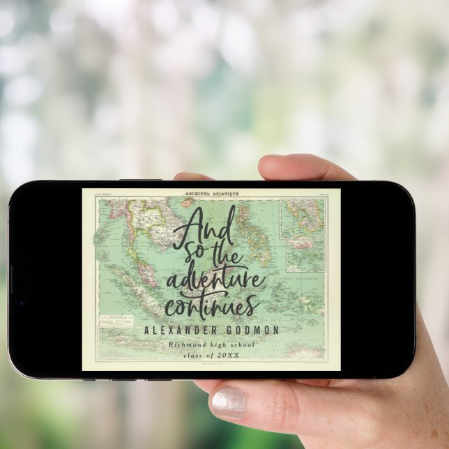 And so the adventure continues invitation (Front Digital)