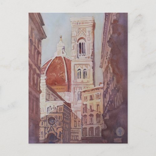 And Suddenly The Duomo Postcard