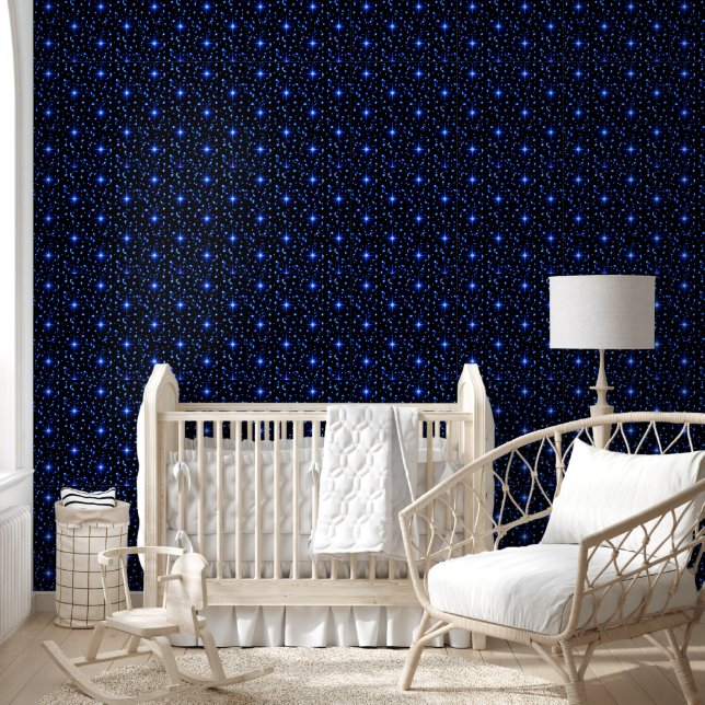 And swirling ribbons pattern wallpaper  (Kids)