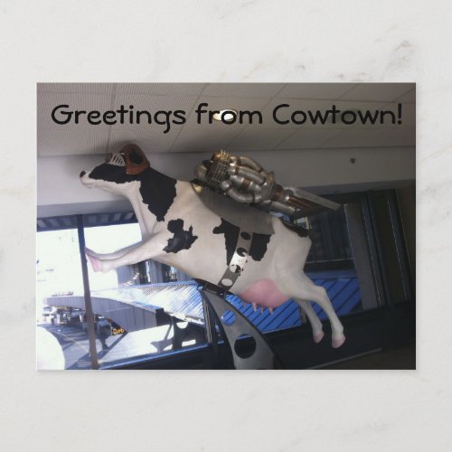 And the Cow jumped Over the Moon Postcard