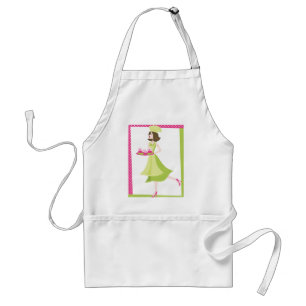 And the Cupcakes Were Pink Adult Apron
