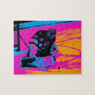 And the Puck Stops Here! - Ice Hockey Goalie Jigsaw Puzzle