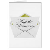 And the winner is envelope (Front)