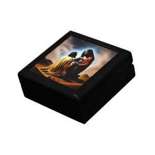 And Then There Was Man Black Christian Jewelry Box