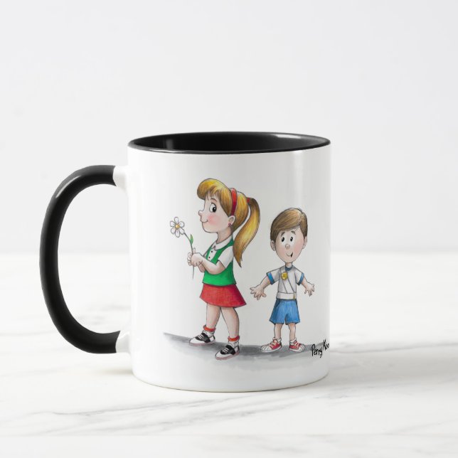 “And They Called It Puppy Love” Mug (Left)