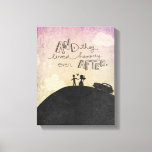And They Happily Ever After By Vol25 Canvas Print at Zazzle