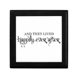 And they lived happily ever after keepsake box