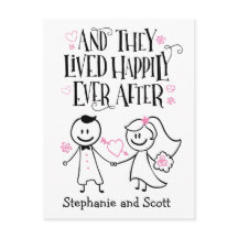 And they lived happily ever after Postcard