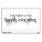 And they lived happily ever after wall decal