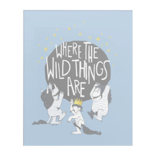 And they Roared Their Terrible Roars! Acrylic Print