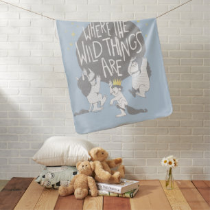 And they Roared Their Terrible Roars! Baby Blanket