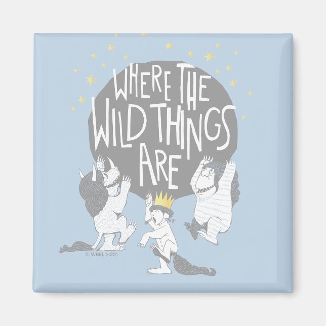 And they Roared Their Terrible Roars! Magnet (Front)