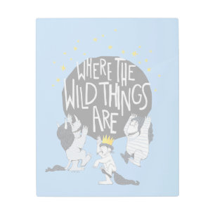 And they Roared Their Terrible Roars! Metal Print