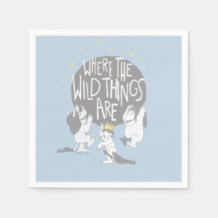 And they Roared Their Terrible Roars! Napkins