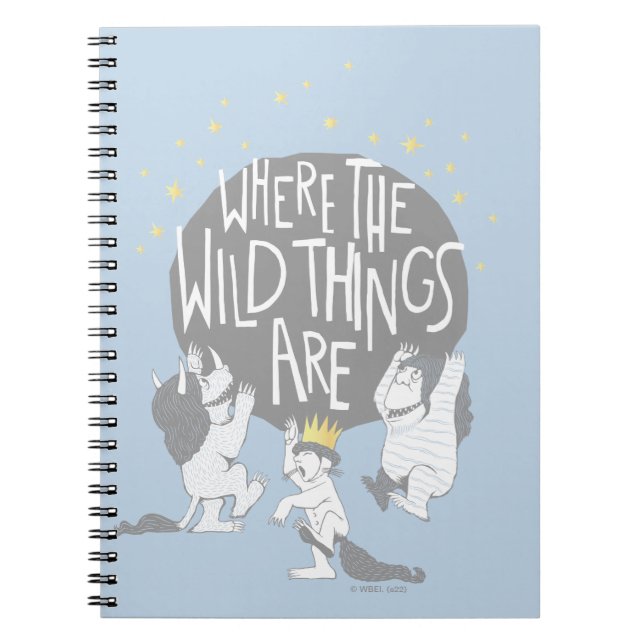 And they Roared Their Terrible Roars! Notebook (Front)