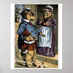 And this little piggy went crying ...... poster