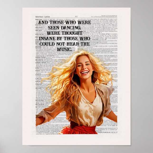 And those who were seen dancing ~~~~ poster (Front)