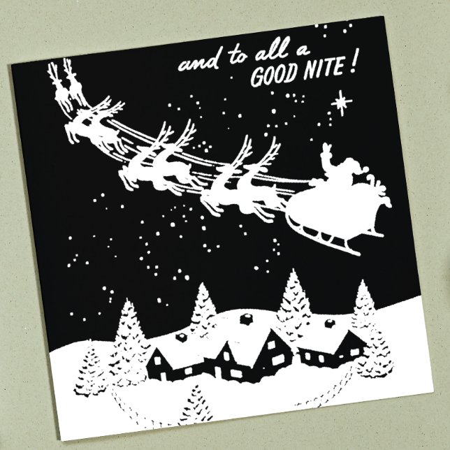 And to all a good night Christmas  Self-inking Stamp (Creator Uploaded)