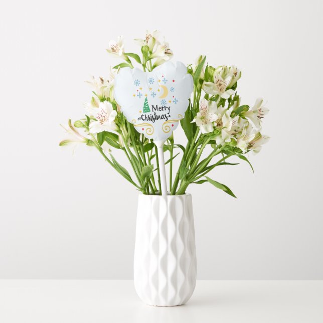 And To All A Good Night Christmas, Typography, ZSG Balloon (Vase)