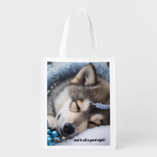 And to all a good night  grocery bag