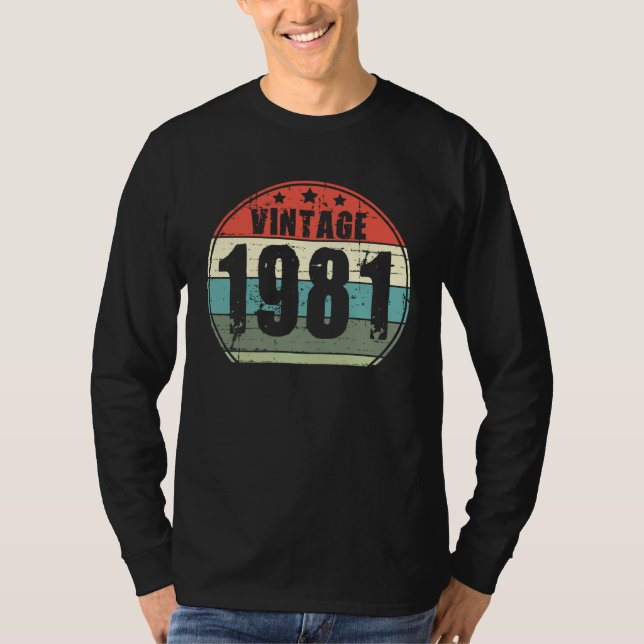 and vintage 1981 T-Shirt (Front)