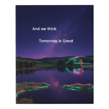 And we think..