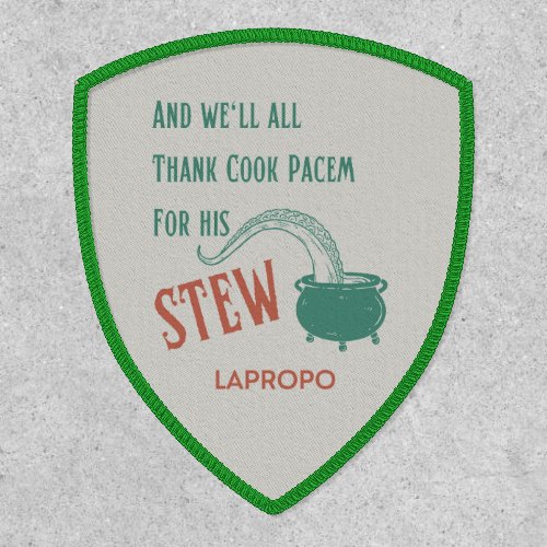And well all thank cook Pacem for his STEW _Patc Patch