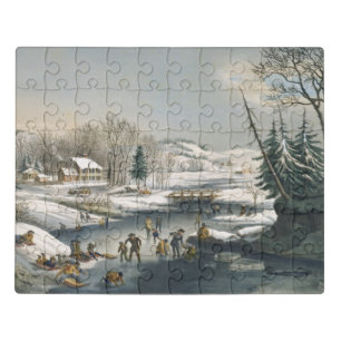 and Winter Morning Jigsaw Puzzle