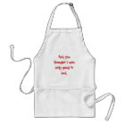 THE ONLY GOOD MALE IS A SUBMISSIVE MALE LONG APRON | Zazzle.com