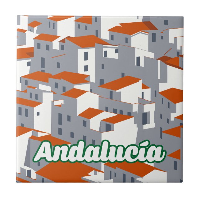 Andalucia 3 ceramic tile (Front)
